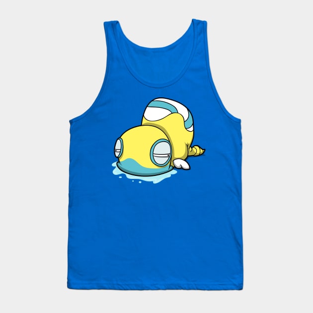 Drooly Snake Slug thing Tank Top by Aniforce